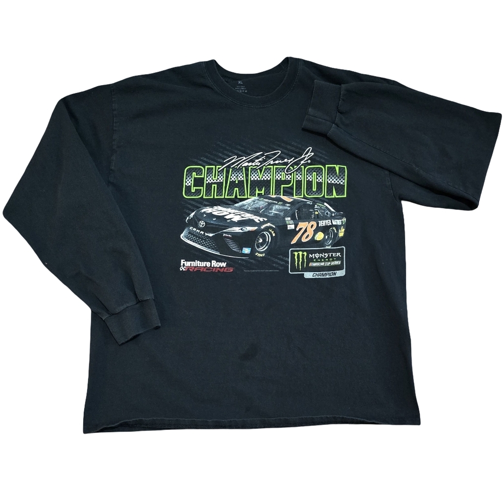 NASCAR Martin Truex Jr. Long Sleeve Shirt XL Joe Gibbs Racing Monster Energy